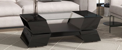 Avo Shelf Coffee Table (black)