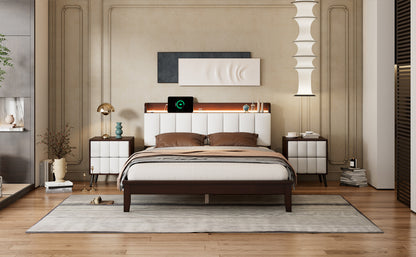 3-Piece Bedroom Set, Queen Size Bed