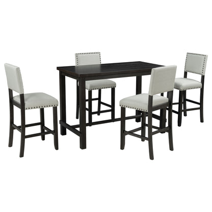 Sam 5-Piece Counter Height Dining Table