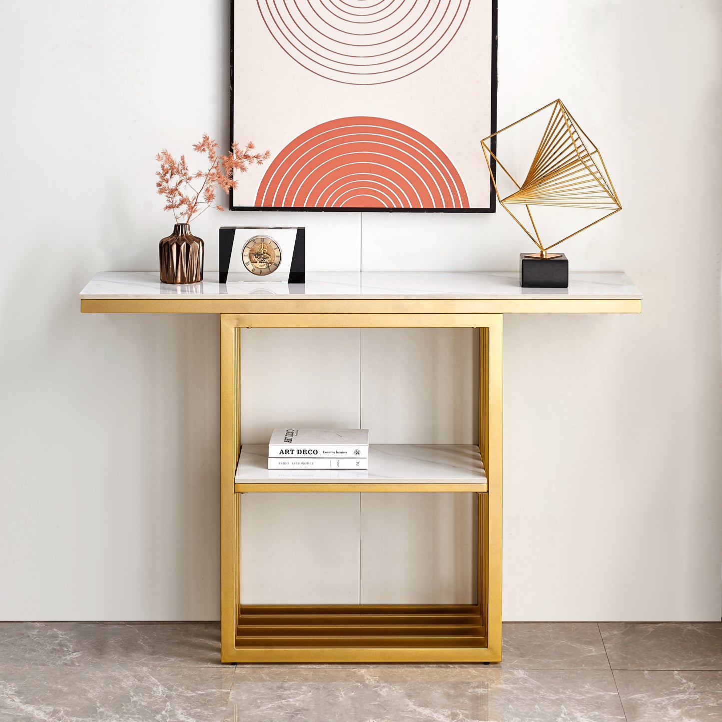 Luella Console Table (gold)