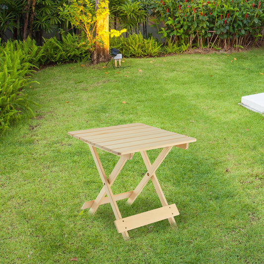 Outdoor Wooden Table (natural)
