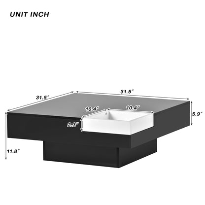 Oscar Coffee Table (black)