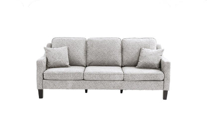 Dahlia Gray 2 Piece Sofa And Loveseat Set