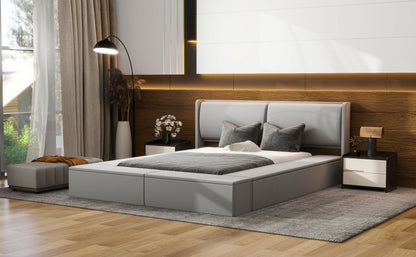 Erion Queen Bed (gray)