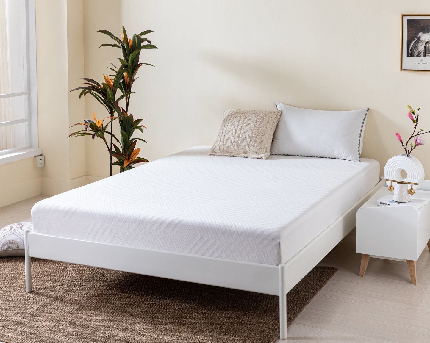 Green Tea Infused 8" Memory Foam Full Mattress