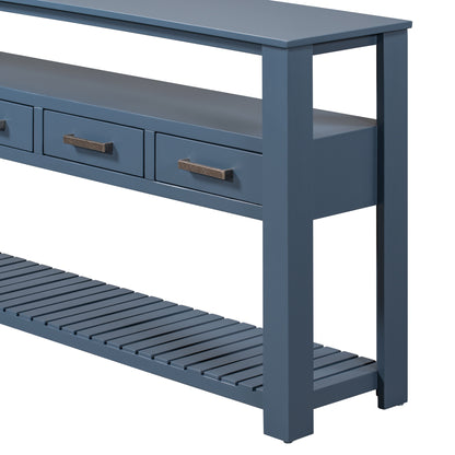 Max Console Table (blue)