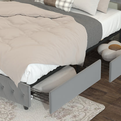 Stache Full Bed (gray)
