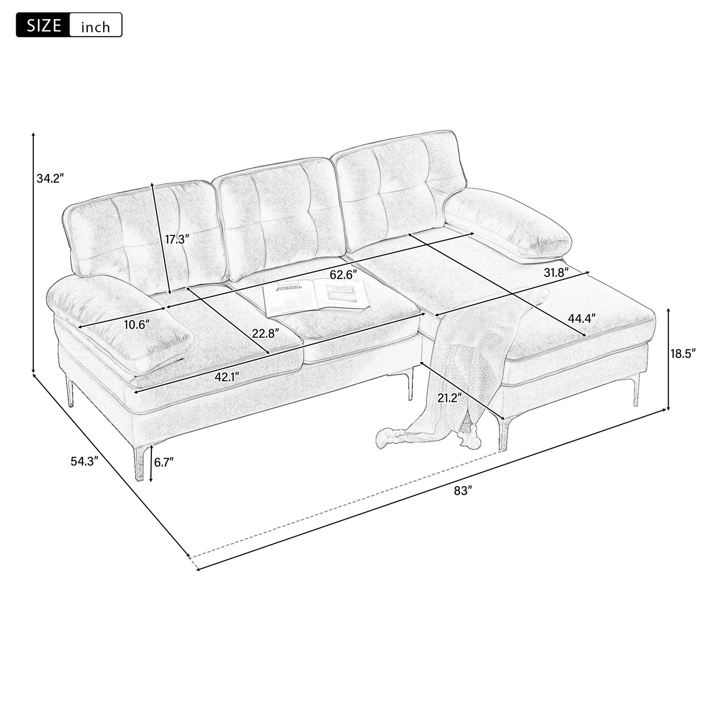 Gordan Sectional Sofa