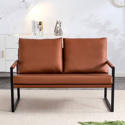 Alexis Two-Seater Sofa Chair (brown)