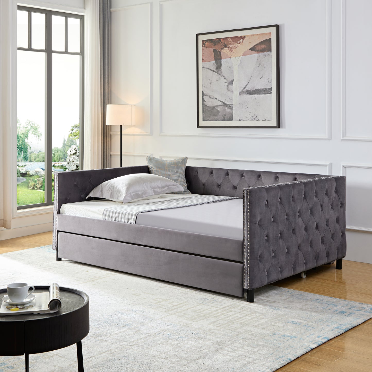 Diamond Full Daybed (dark gray)