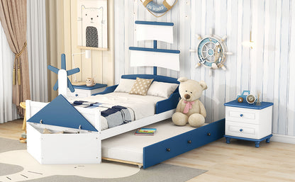 Boat Twin 3-Pieces Bedroom Sets