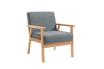 Marin Light Gray Accent Chair
