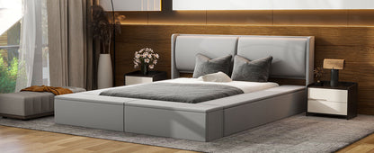 Erion Queen Bed (gray)