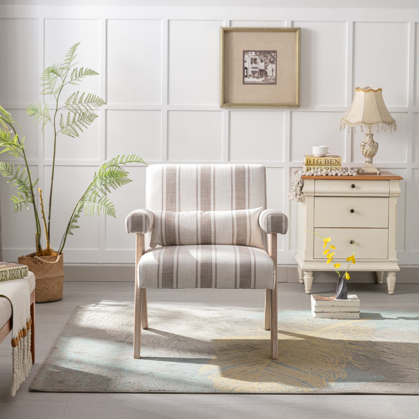 Bailey Gray Accent Chair