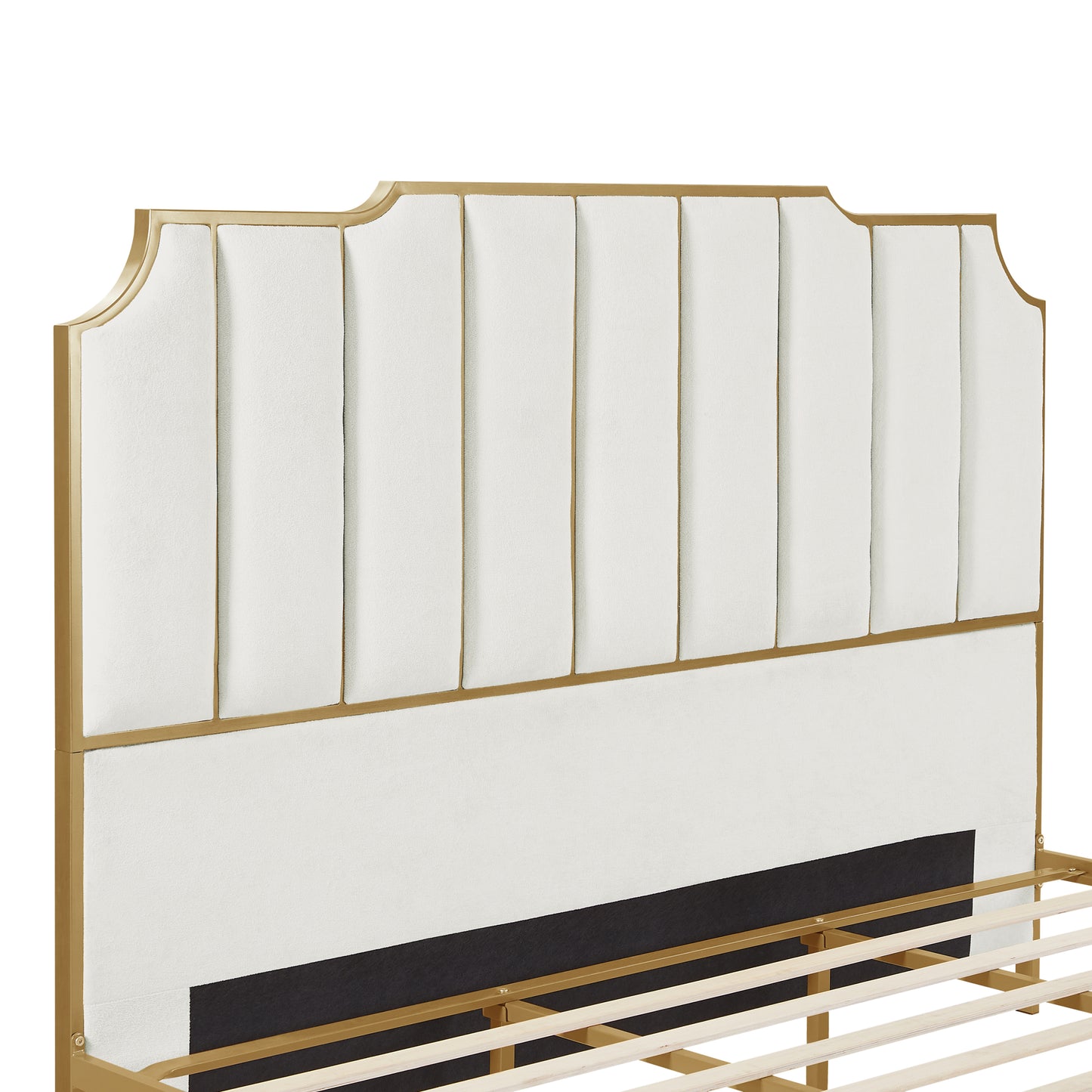 Jamie King Bed (white)