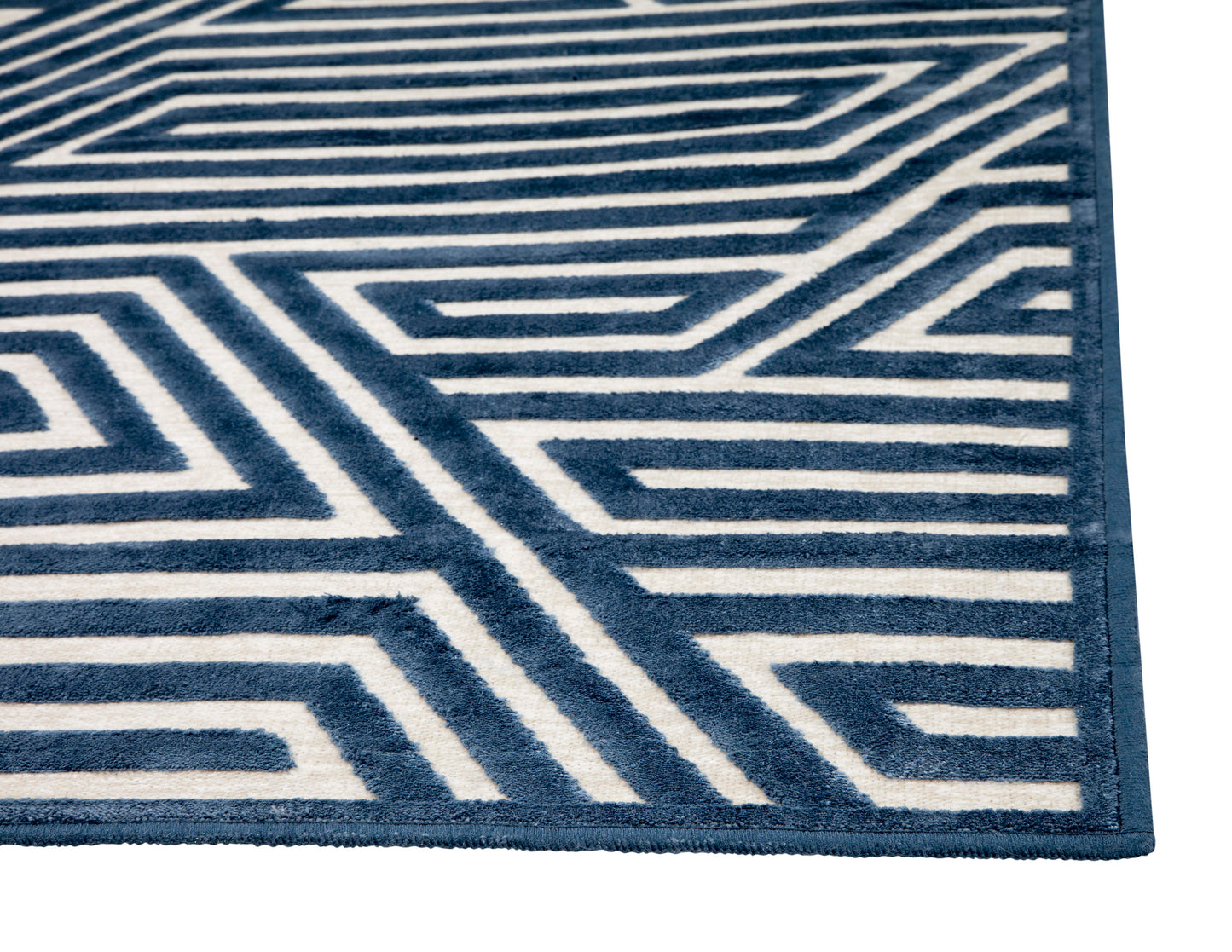 Orbit Blue Area Rug 5X8