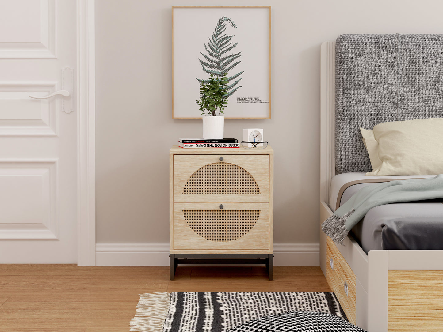 Allen Natural Night Stand