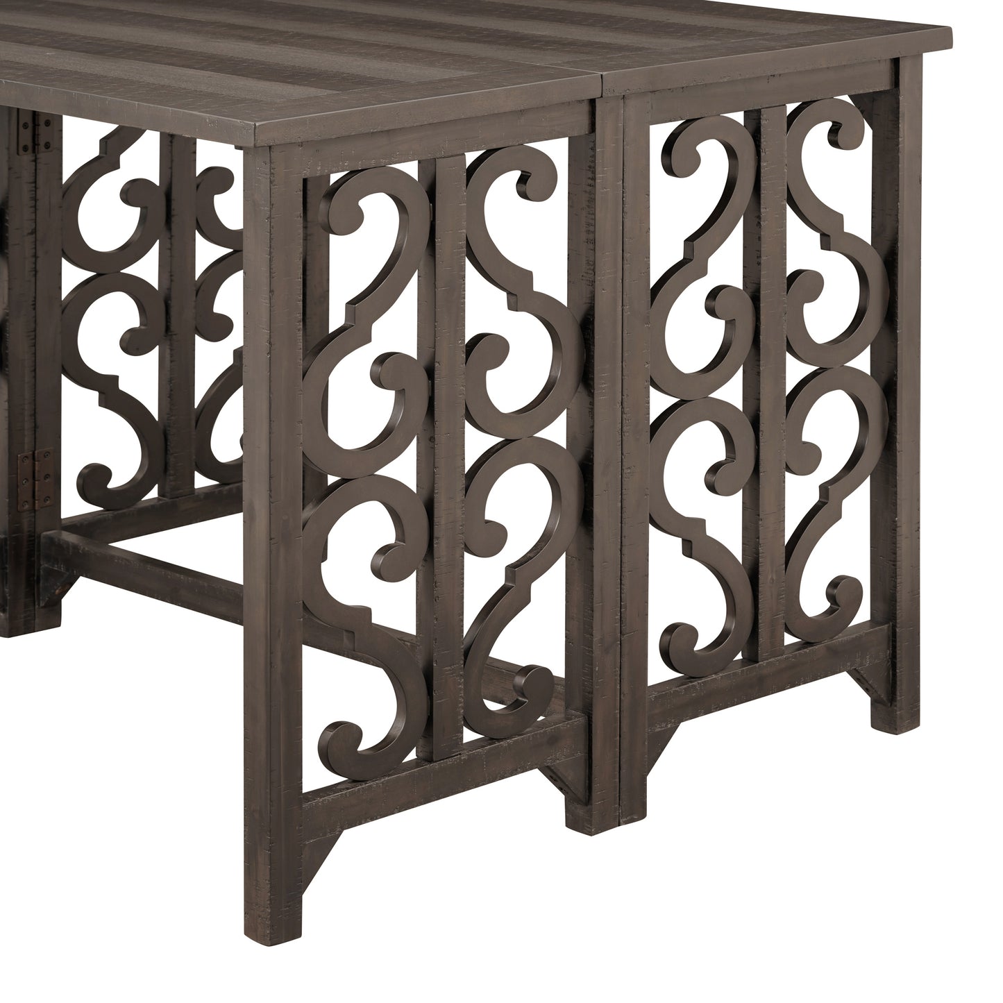 Averill Espresso 3 Piece Dining Table Set