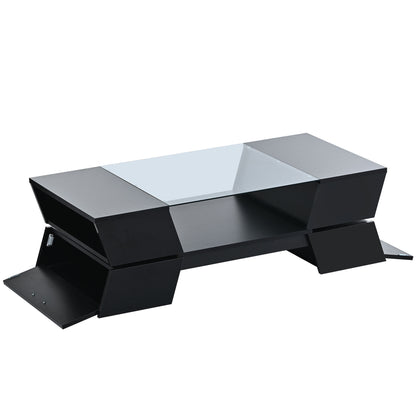 Avo Shelf Coffee Table (black)
