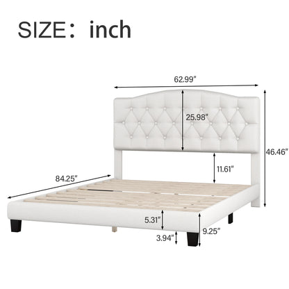 Mefo Queen Bed (beige)