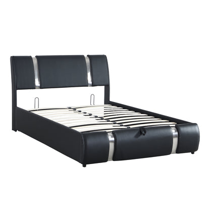 Stripe Full Bed (black)