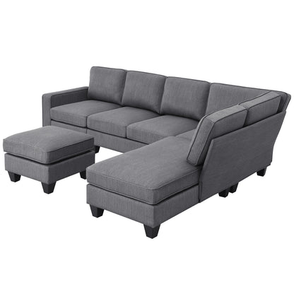 Benjamin Modern L-shaped Sectional Sofa