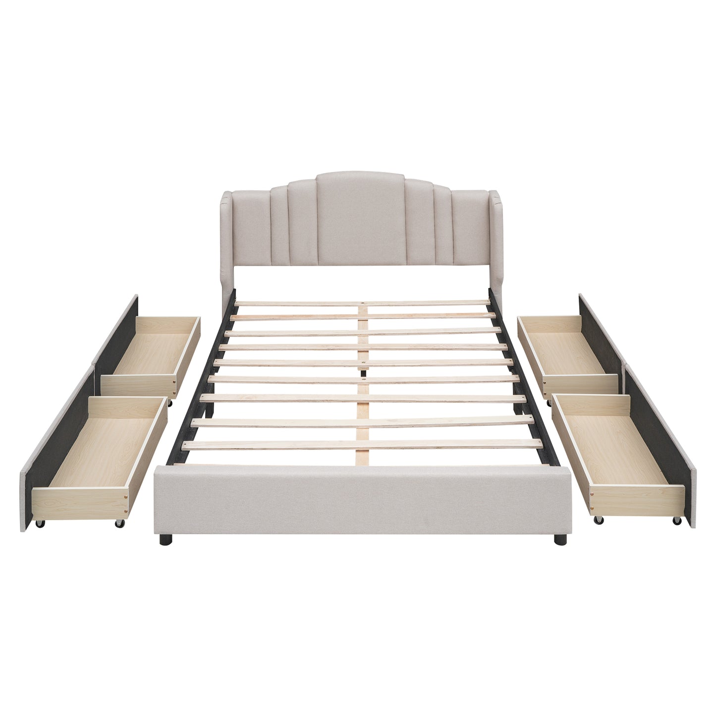 Berlin Queen Size Storage Bed