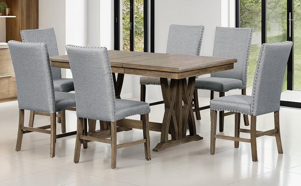 Farley 7 Piece Dining Table Set