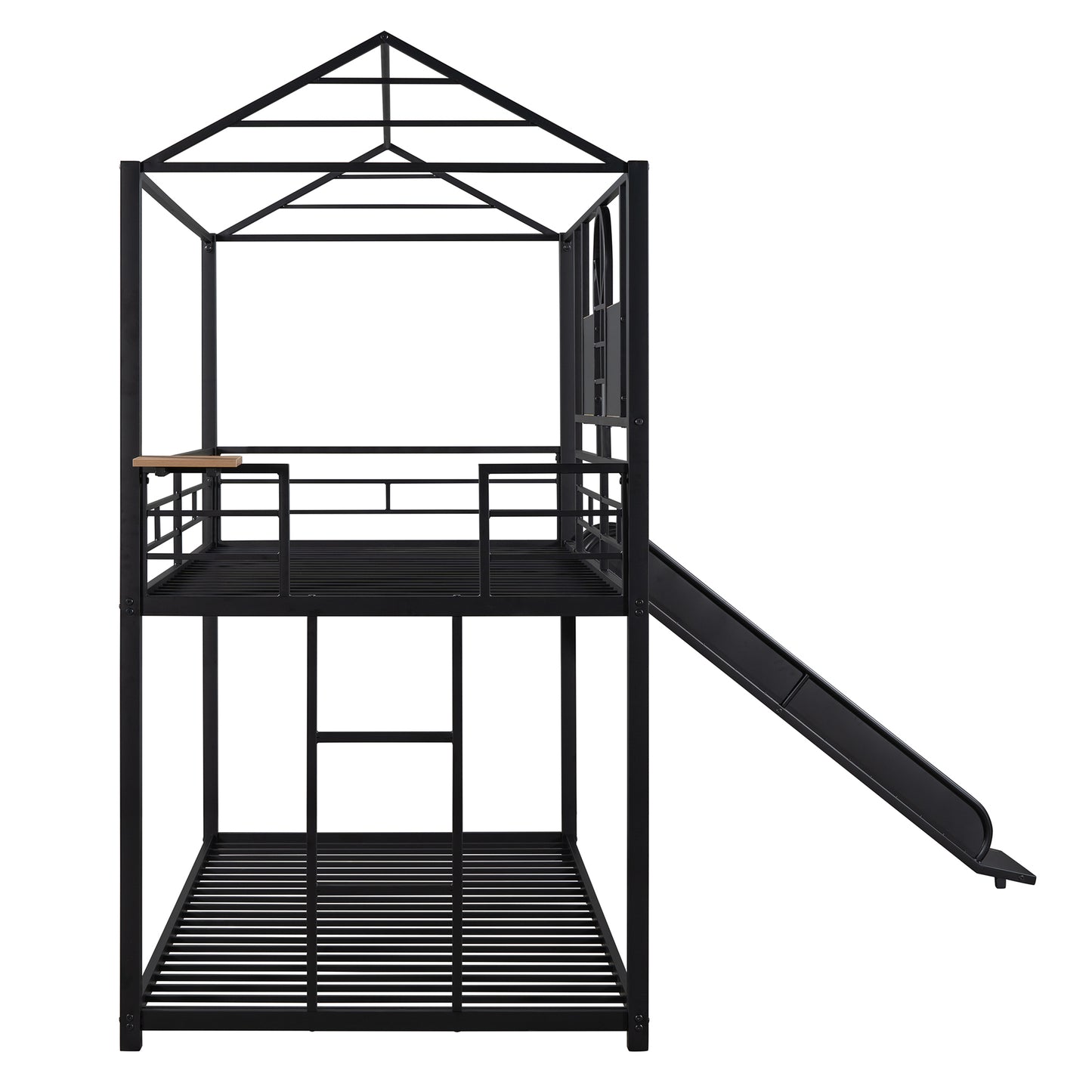 Twin Over Twin Metal Housebed Bunk Bed