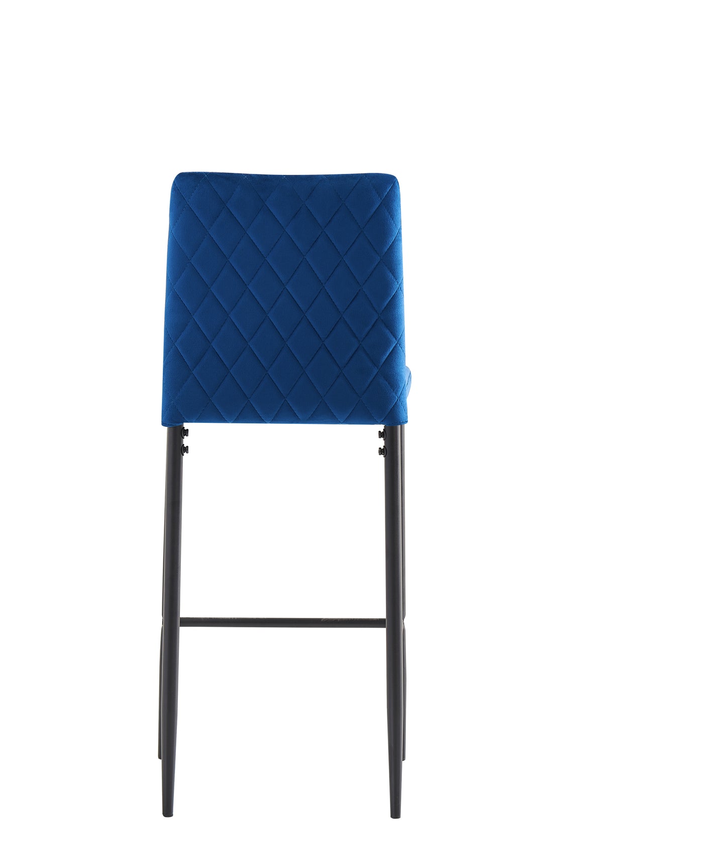 Diamond Back Bar Stools Set of 2 (blue)