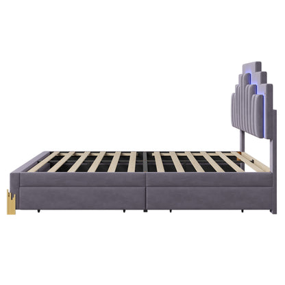 Max Full Size Bed (dark gray)