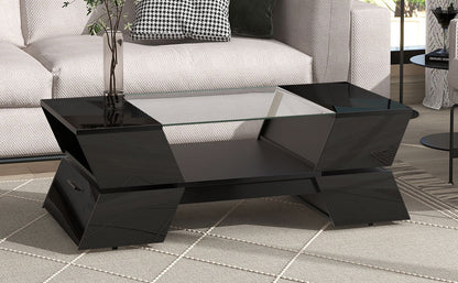 Avo Shelf Coffee Table (black)