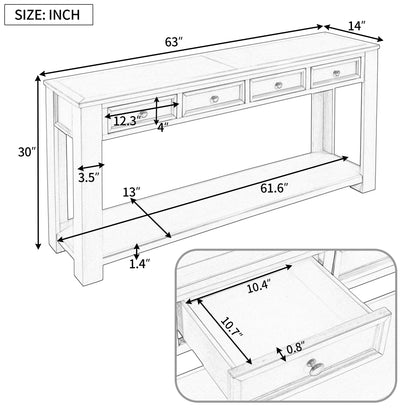 Tien Console Table (espresso)