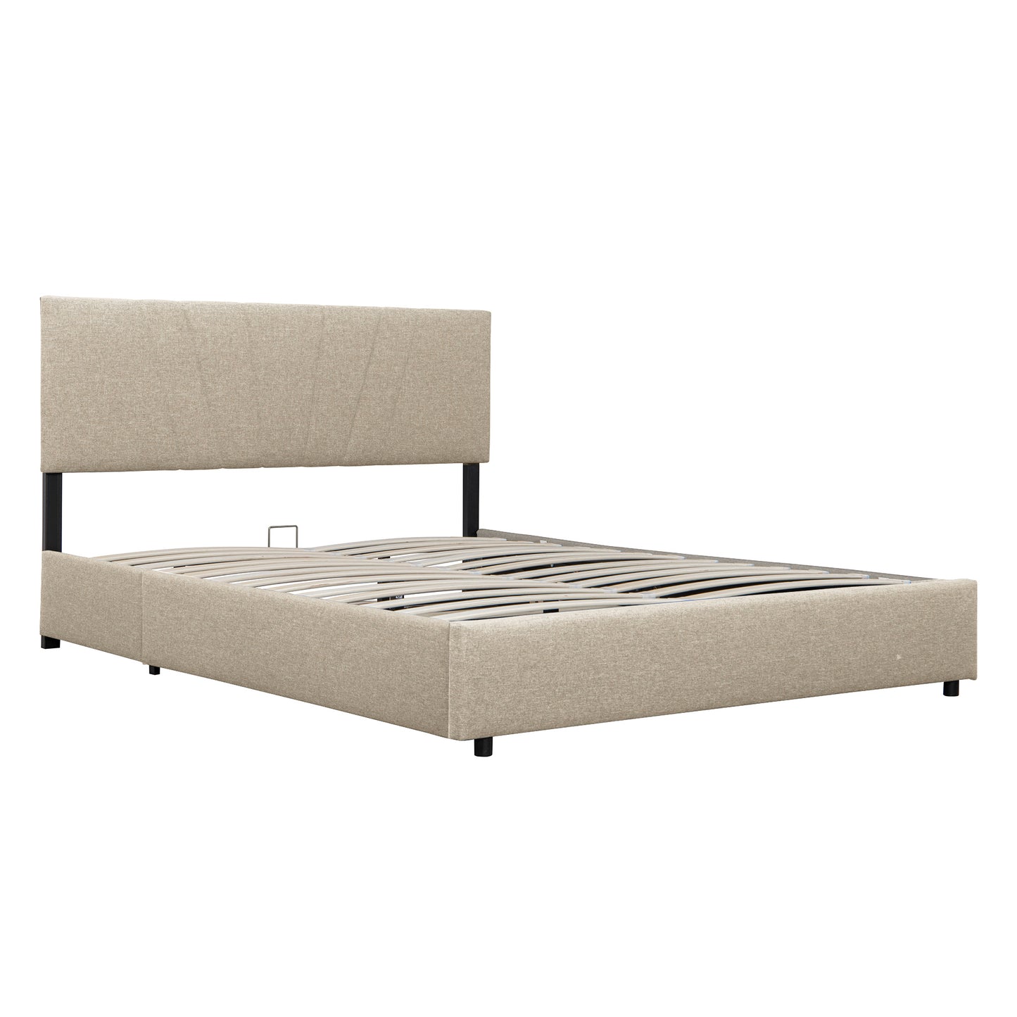 Ava Full Bed (beige)