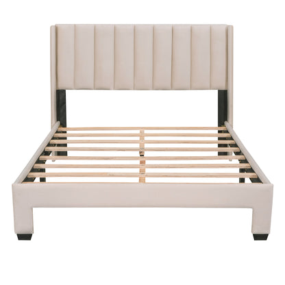 Hava Full Bed (beige)