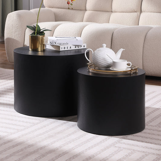 Atticus Coffee Table Set (black)