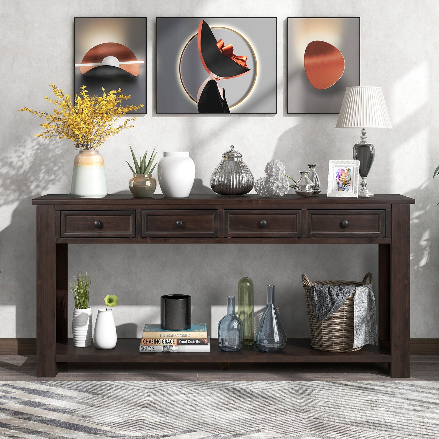 Tien Console Table (espresso)