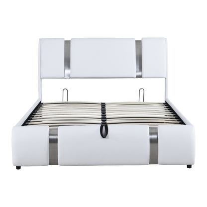 Stripe Full Bed (white)