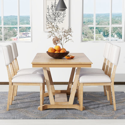 Akira 5 Piece Dining Table Set