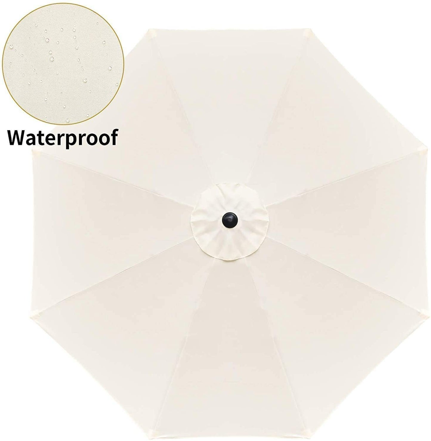 Simple Deluxe 9ft Outdoor Umbrella (beige)