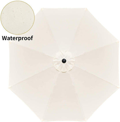 Simple Deluxe 9ft Outdoor Umbrella (beige)