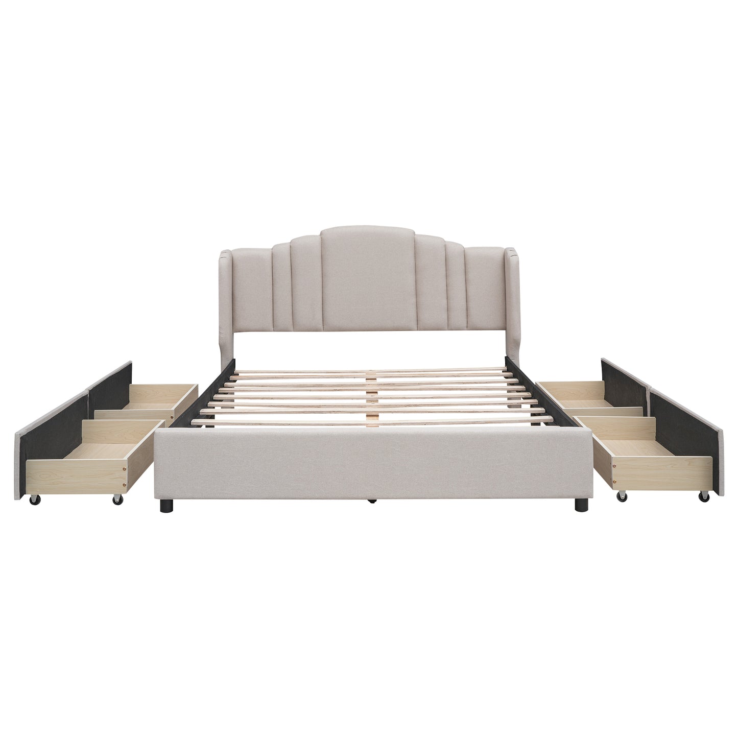 Berlin Queen Size Storage Bed