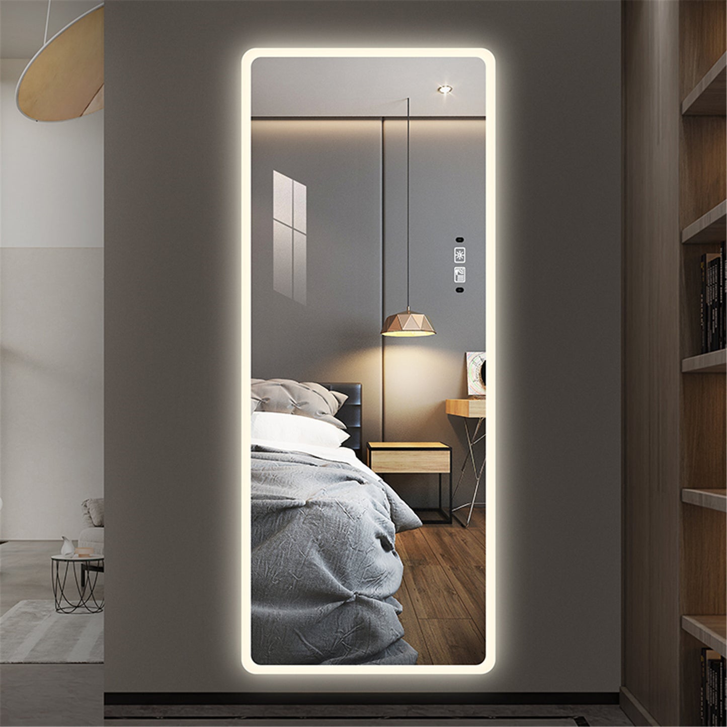 Full Length Halo LED Mirror