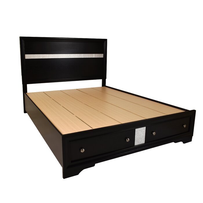 Matrix Storage King Bed (black)