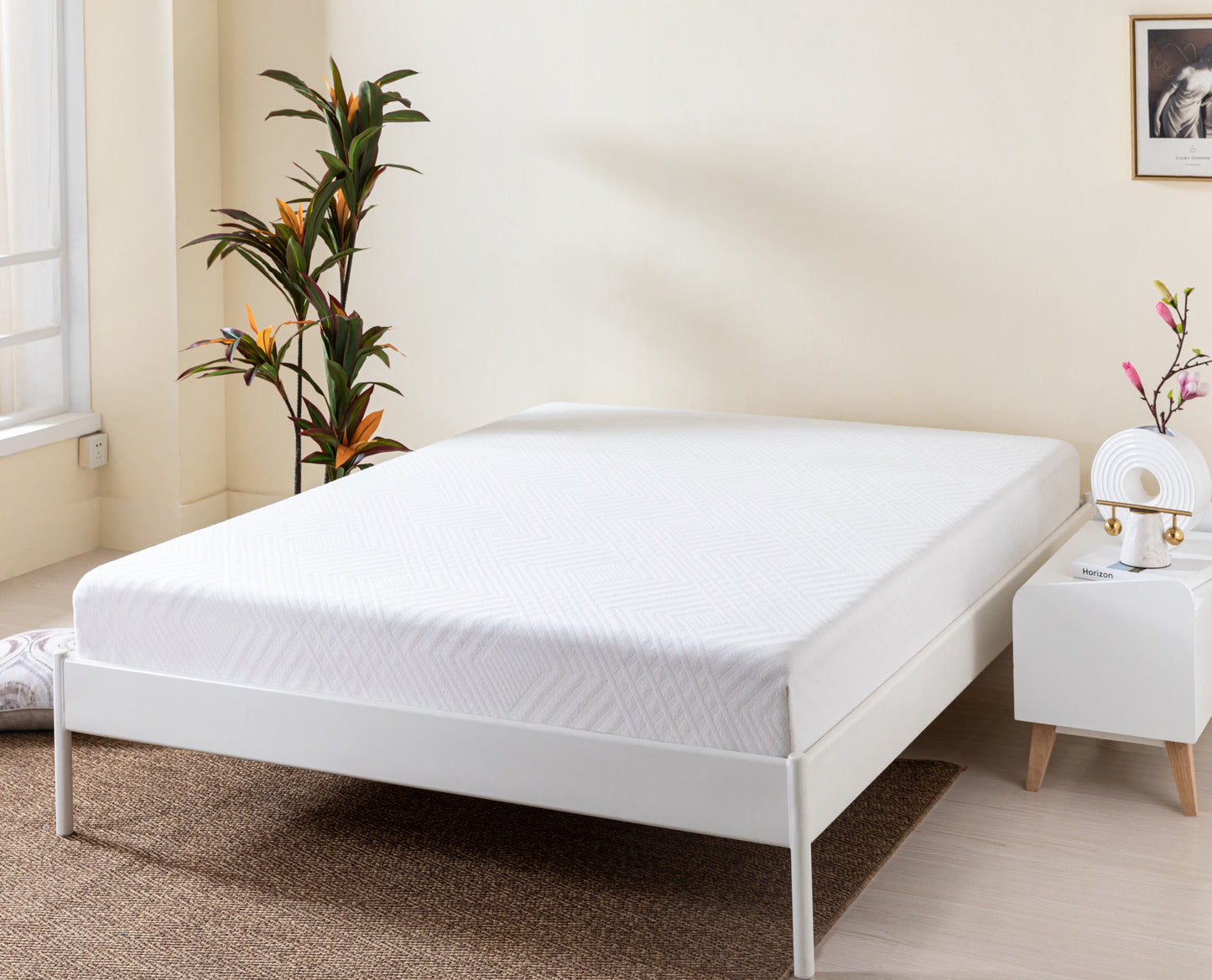 Green Tea Infused 8" Memory Foam Full Mattress