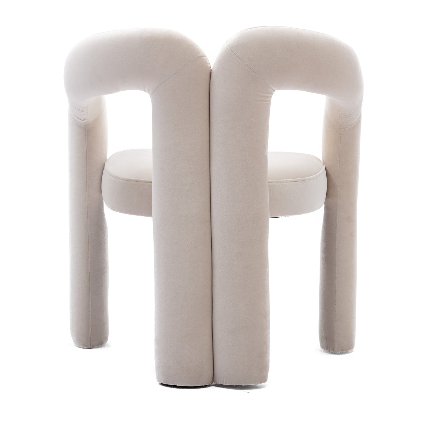 Ellen Beige Dining/Accent Chairs, Set of 2