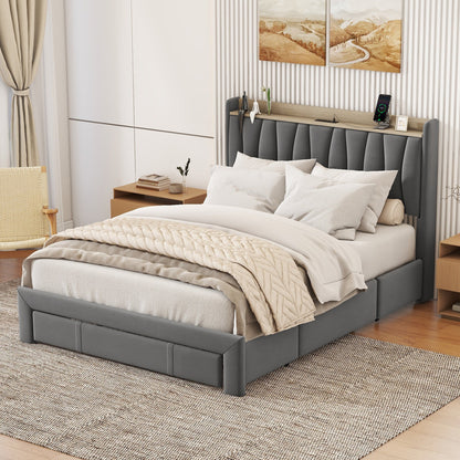 Blaire Queen Storage Bed