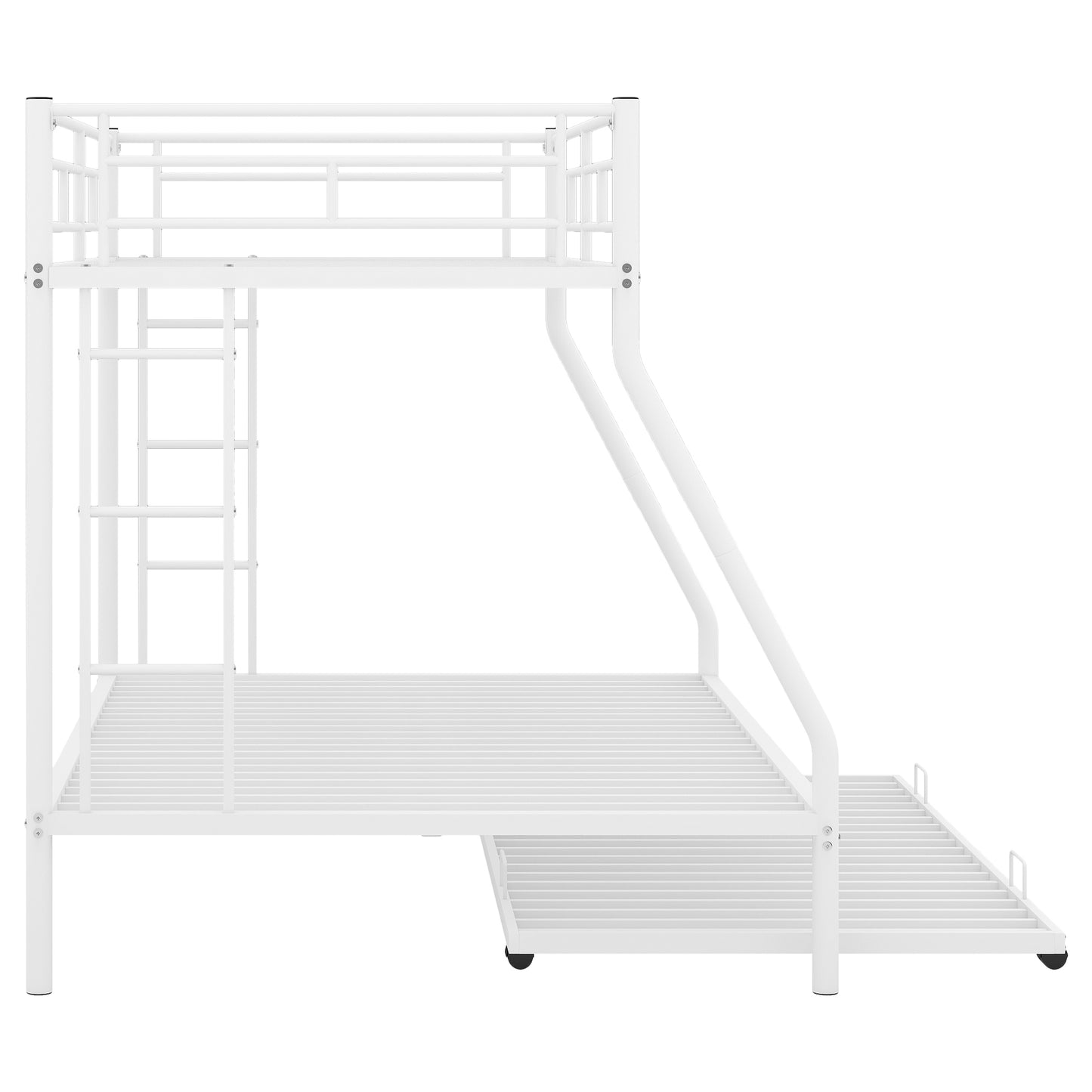 Twin over Full Bed with Sturdy Steel Frame