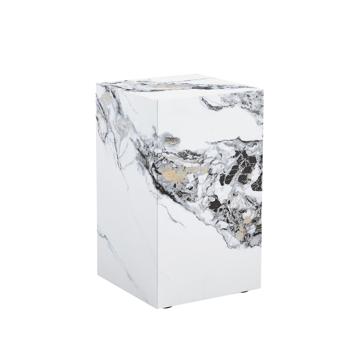 Marble Pattern End Table