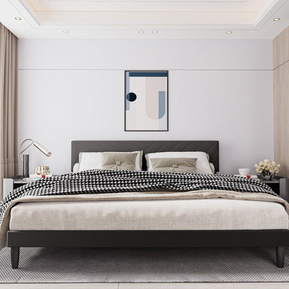 V King Bed (gray)